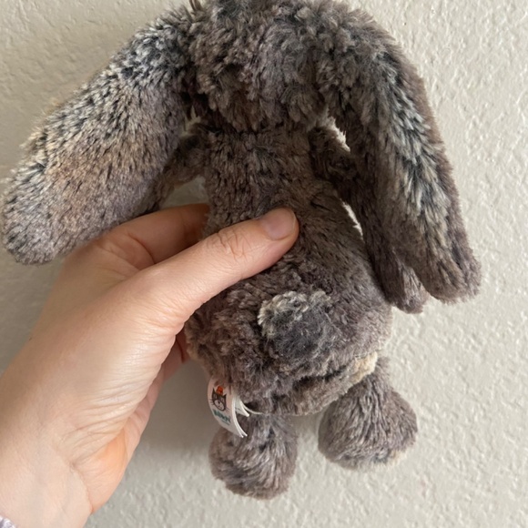 Jellycat London small Bashful Woodland Bunny Plush 8 Inch Stuffed Animal - Picture 3 of 5